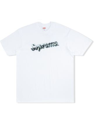 Supreme Chrome Logo Crew Neck T-shirt - Farfetch