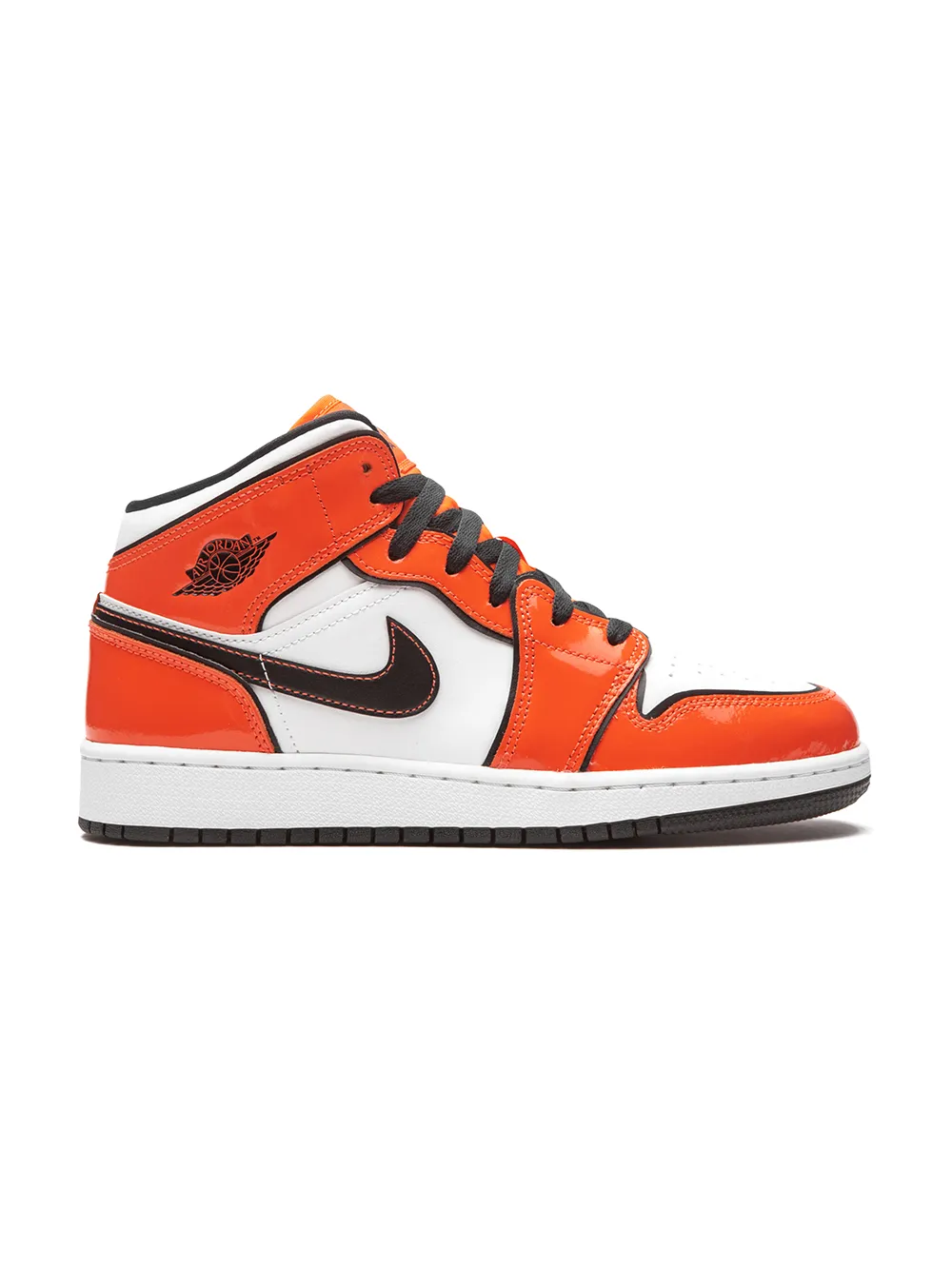 Jordan Kids Air Jordan 1 mid-top sneakers - Oranje