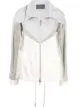 Image 1 of Lorena Antoniazzi colour-block zipped jacket