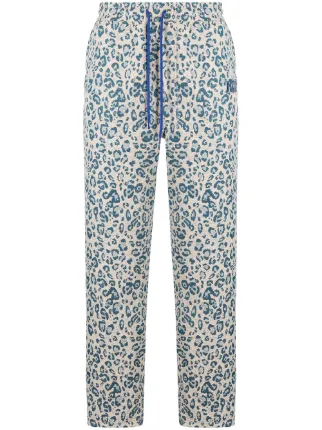 Pleasures leopard-print track pants 