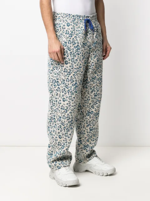 Pleasures leopard-print track pants 
