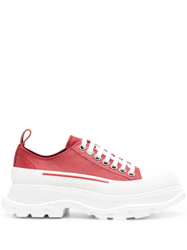 Alexander McQueen Baskets à Plateforme - Farfetch