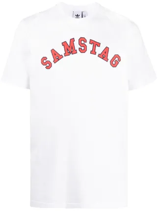 Samstag T-Shirt Green Night - Mens Clothing from Attic Clothing UK