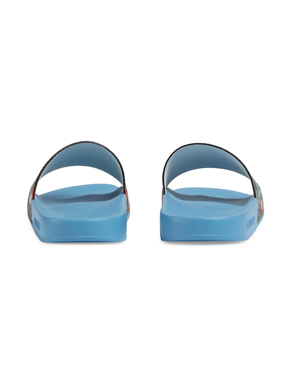 фото Gucci kids шлепанцы с логотипом gg