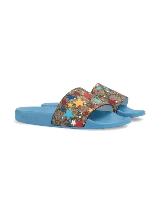 Gucci star top slides