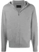 Image 1 of Prada logo patch knitted hoodie