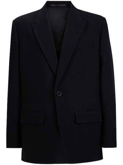 Valentino tailored single-breasted blazer