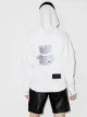 We11done pearl necklace teddy hoodie