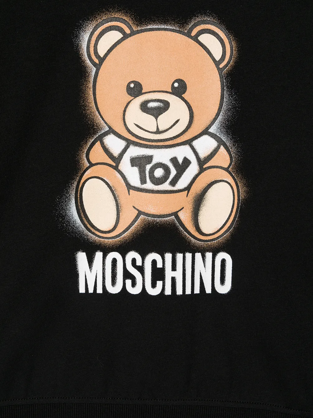 фото Moschino kids футболка с принтом