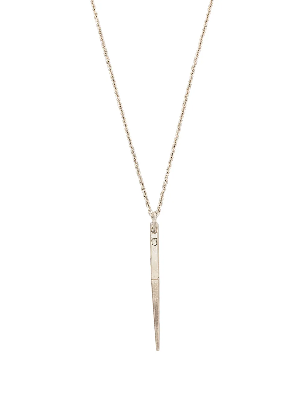 

Parts of Four Spike diamond necklace - Silver