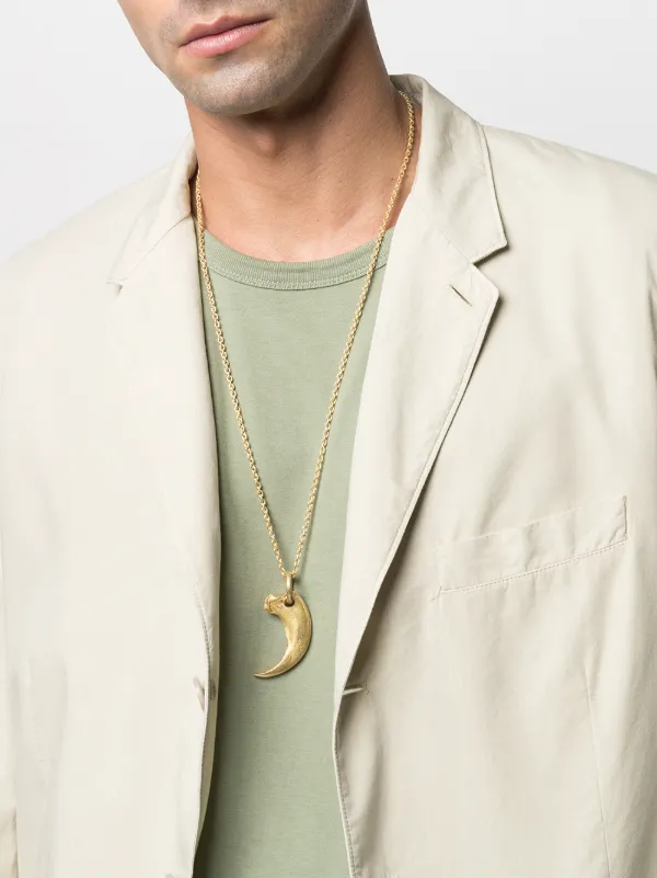 Four Bear Claw Pendant Necklace - Farfetch