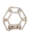 Parts of Four Roman Large Link bracelet - Silver
