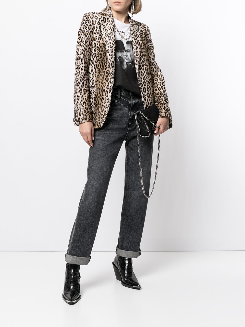 r13 leopard pants