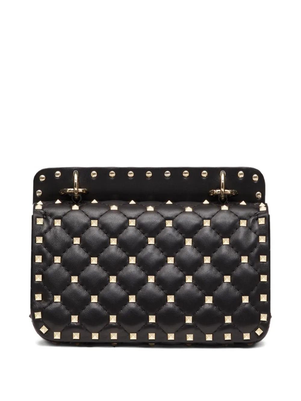 Valentino Garavani Rockstud-spike leather tote bag | Black | Image 1