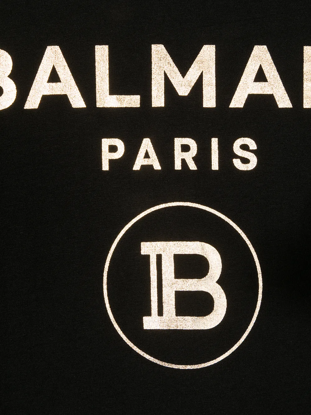 фото Balmain kids футболка с короткими рукавами и логотипом