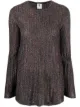 Image 1 of M Missoni metallized pleated jumper
