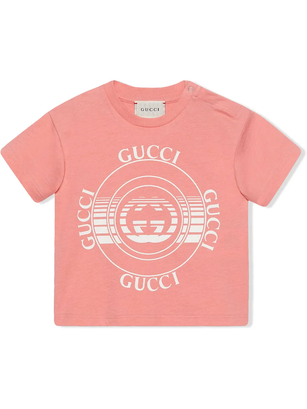 Image 1 of Gucci Kids Gucci disk-print T-shirt