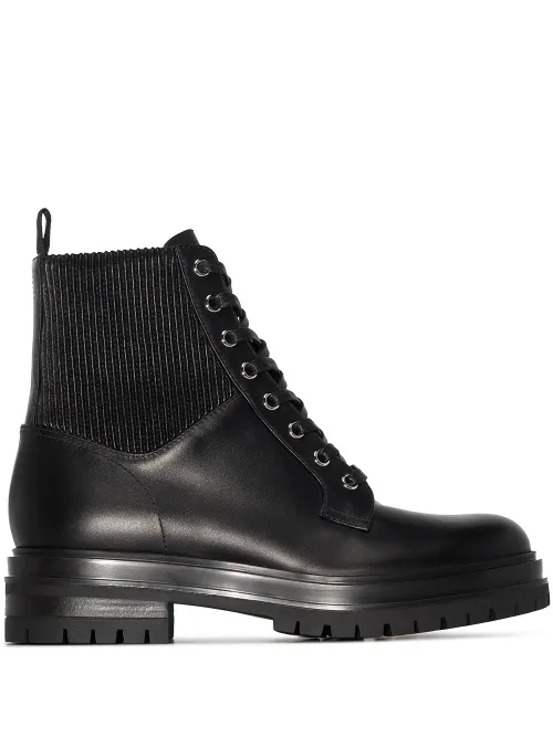 Bottes de combat Martis - Gianvito Rossi - Modalova