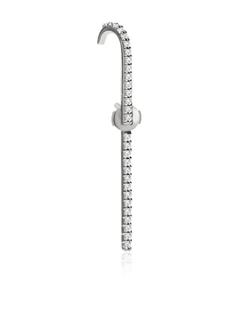 KATKIM 18kt white gold Petite ear pin 