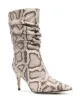 Image 2 of Sergio Rossi Rock snake-effect boots