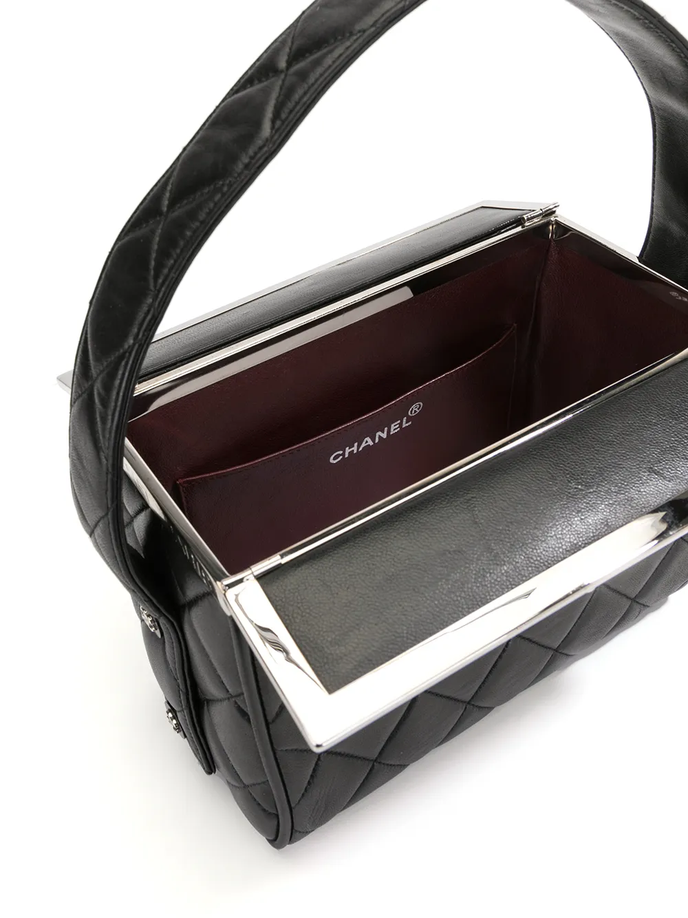 фото Chanel pre-owned стеганая мини-сумка 1997-го года