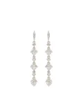 Givenchy Pre-Owned 2000s crystal-embellished post earrings - Silver
