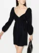 Image 2 of Reformation Vic puff-sleeve minidress