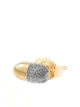 Image 1 of Alison Lou 14kt yellow gold glitter-effect pill earring