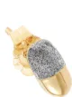 Image 2 of Alison Lou 14kt yellow gold glitter-effect pill earring