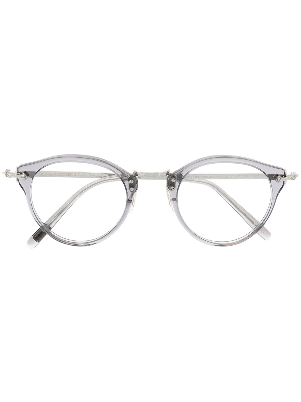 Oliver Peoples OP-505 Round Frame Glasses - Farfetch