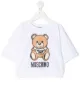 Image 1 of Moschino Kids signature teddy print t-shirt