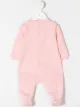 Moschino Kids signature teddy print baby grow