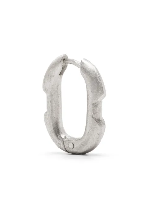 Parts of Four arete Deco en plata de ley