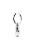 Parts of Four sterling silver drop single earring