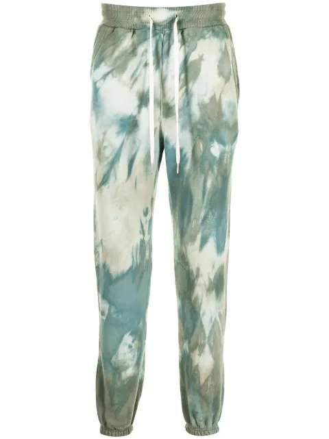 John Elliott pantalon de jogging à imprimé tie dye