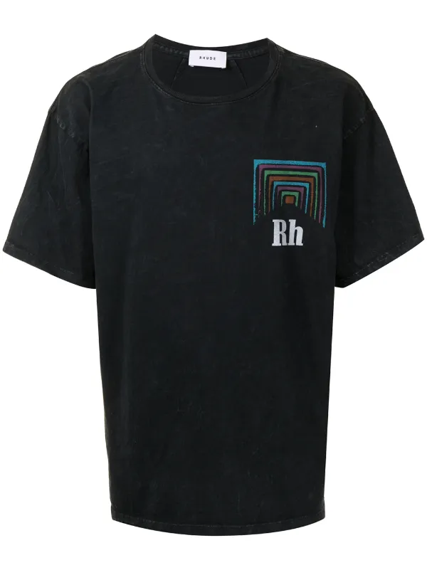 rhude graphic tee