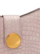 Elleme crocodile-effect shoulder bag