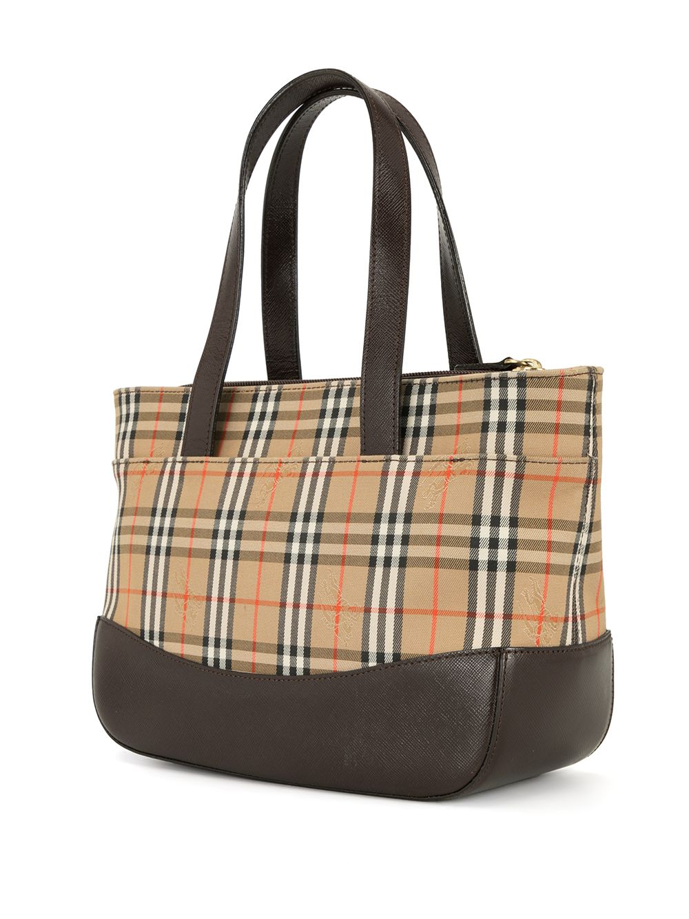 Burberry Pre-Owned Nova Check Tote Bag - Farfetch