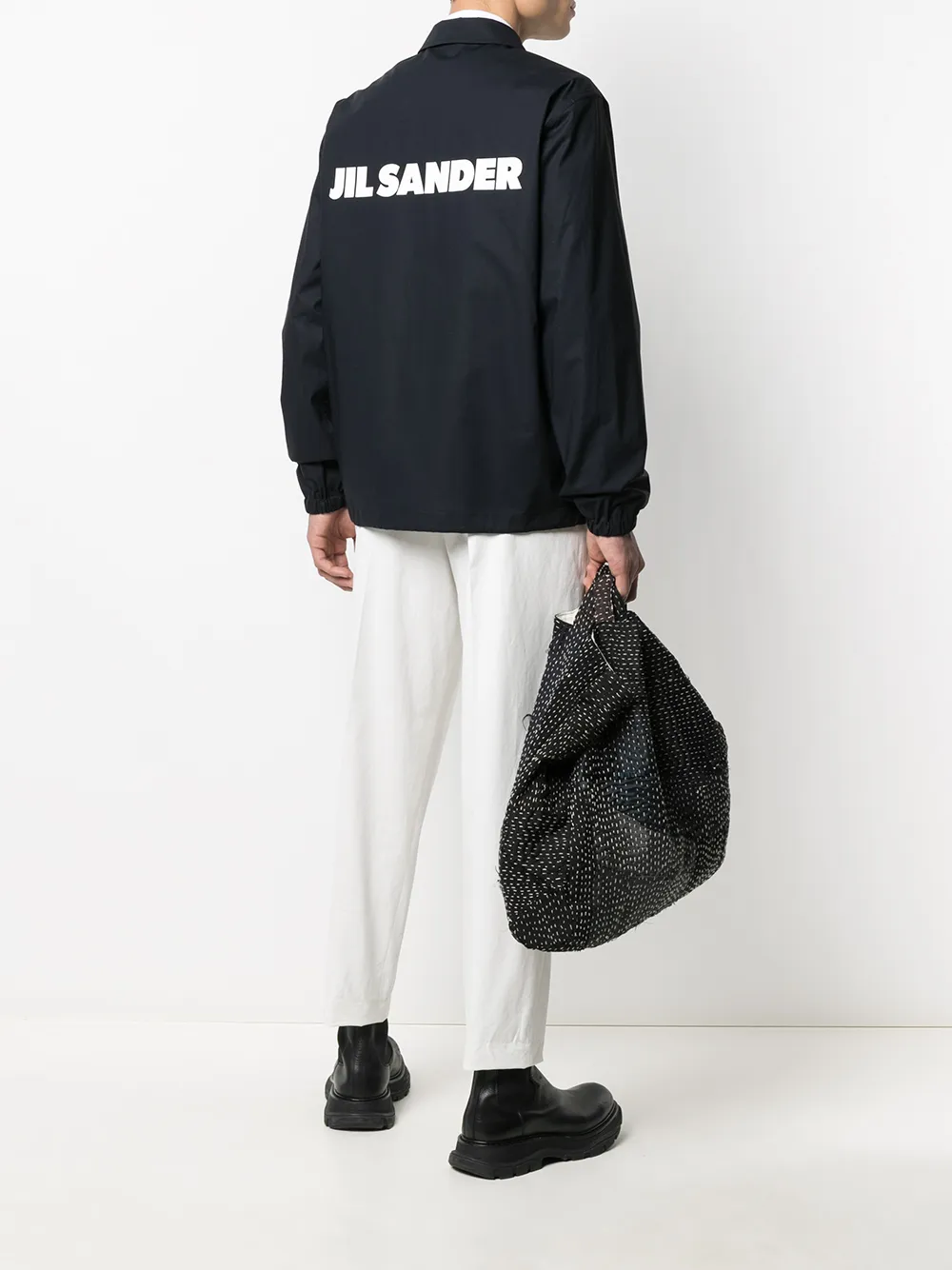 фото Jil sander куртка-рубашка на кнопках