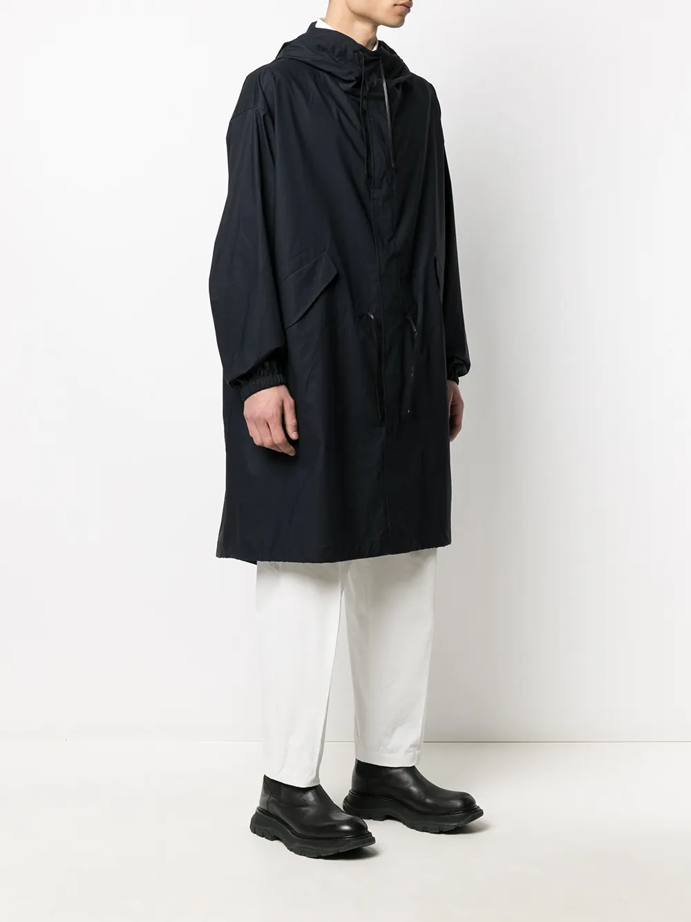 фото Jil sander парка с логотипом