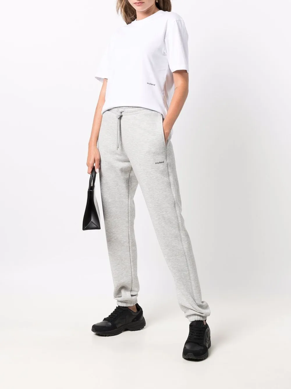 фото Soulland спортивные брюки eisa с логотипом