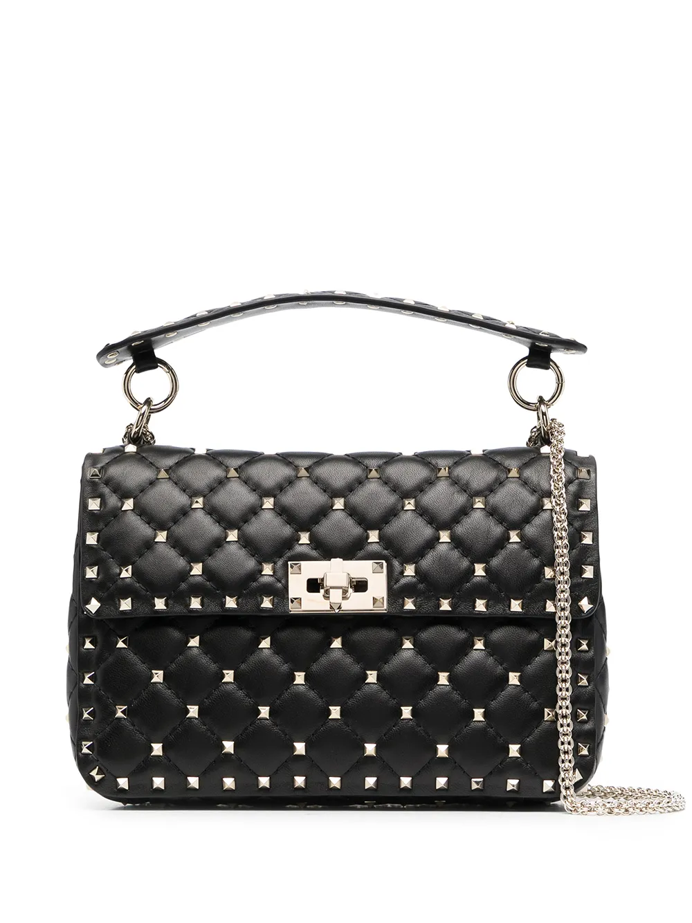 фото Valentino garavani маленькая сумка через плечо rockstud spike