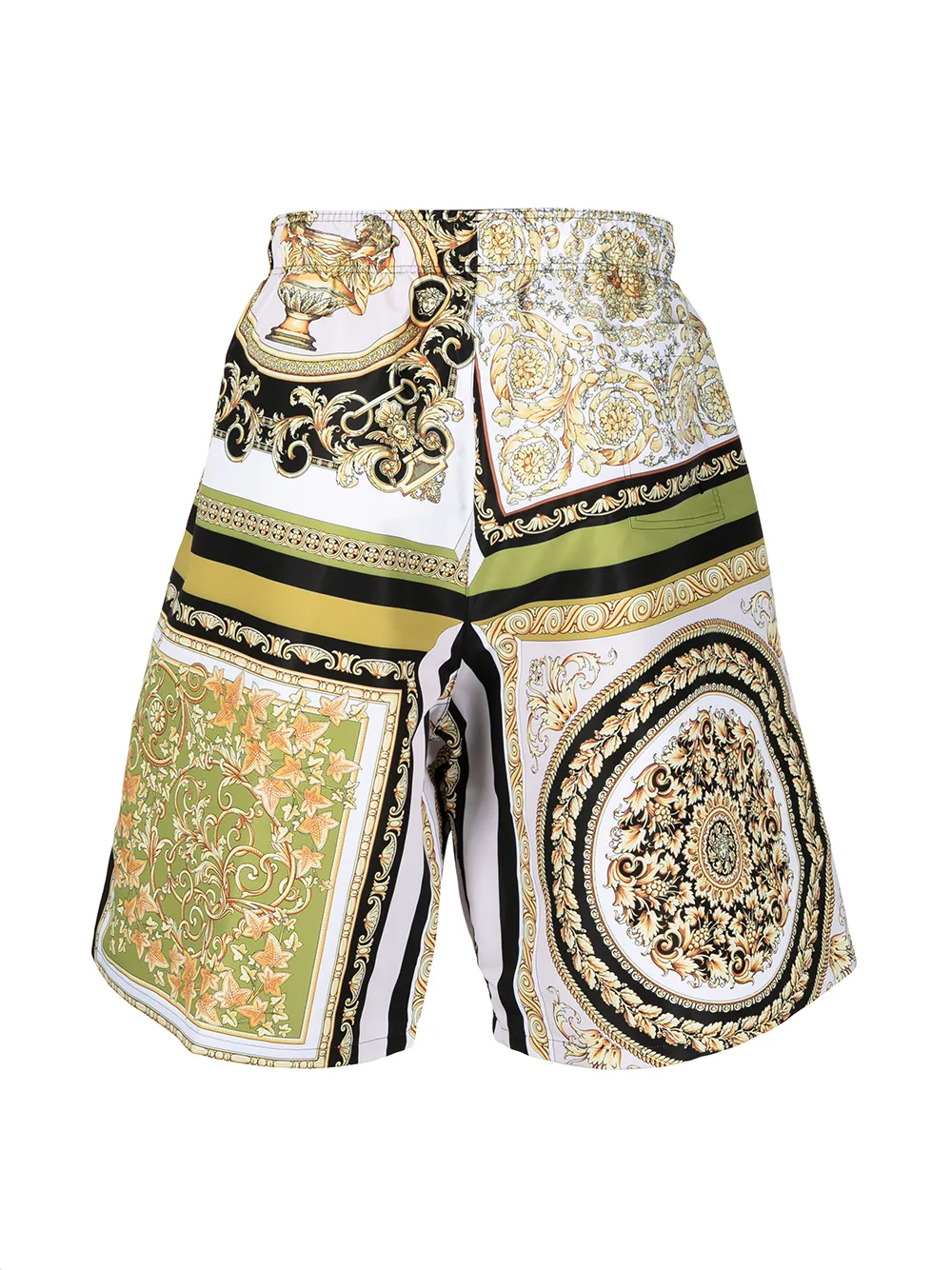 фото Versace плавки-шорты с принтом barocco