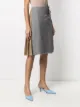 Marni pleated-rear skirt