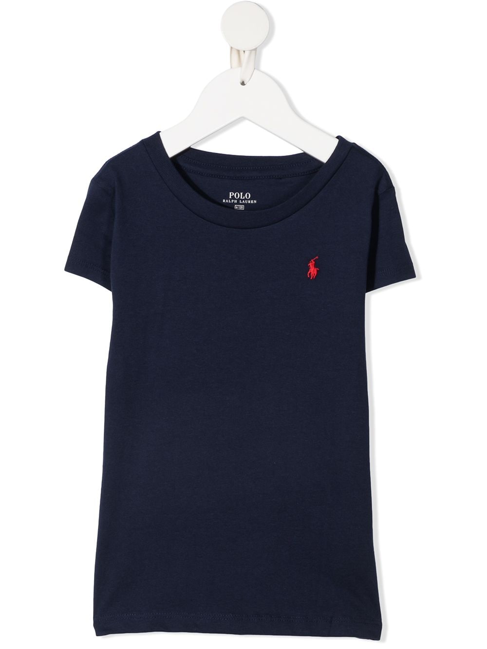 Image 1 of Ralph Lauren Kids embroidered-logo cotton T-Shirt