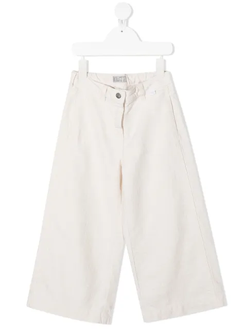 Il Gufo mid-rise straight-leg trousers