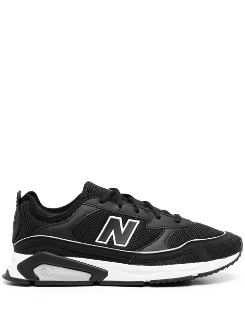 New Balance logo-patch Leather Sneakers - Farfetch