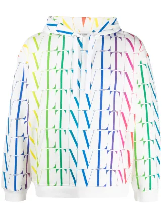 Valentino Garavani ヴァレンティノ VLTN パーカー | ホワイト 