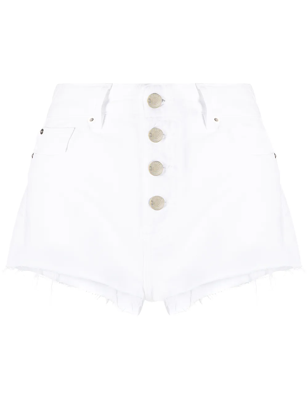 Click to view more detailed imagery on our partner's website Iro Bastil Shorts In White Cotton