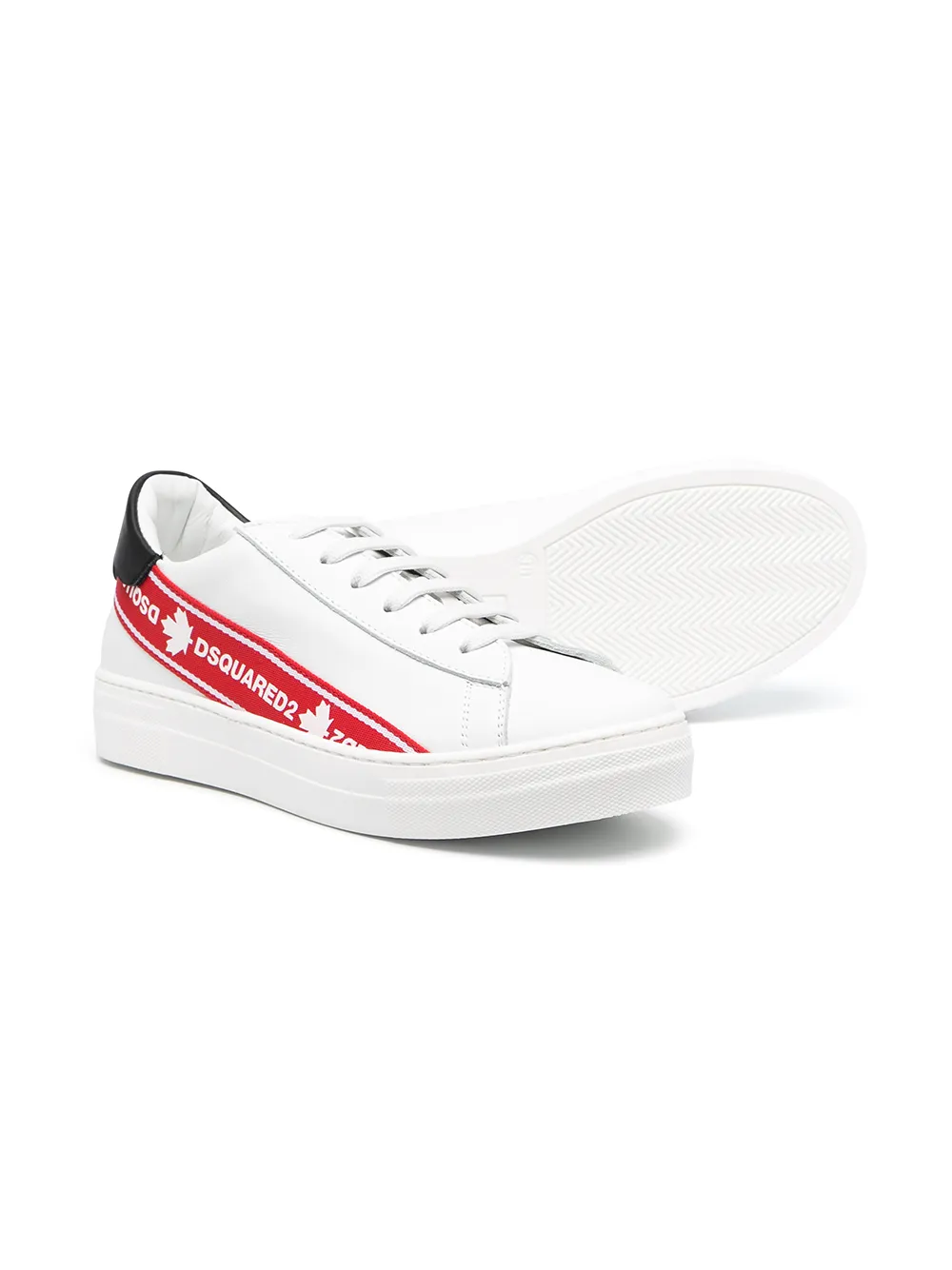 фото Dsquared2 kids кроссовки red tape